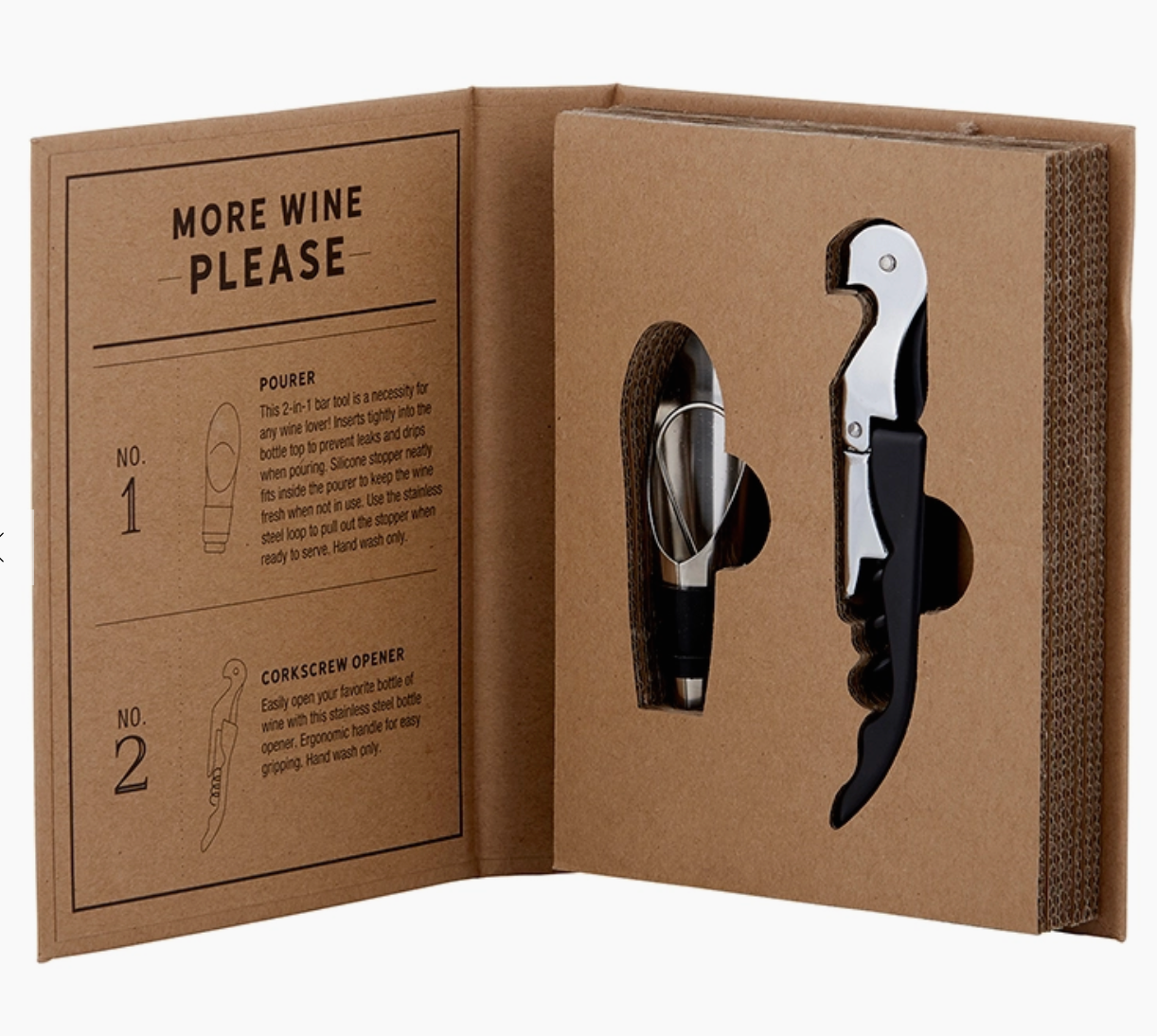 More Wine Please, Cardboard Book Set